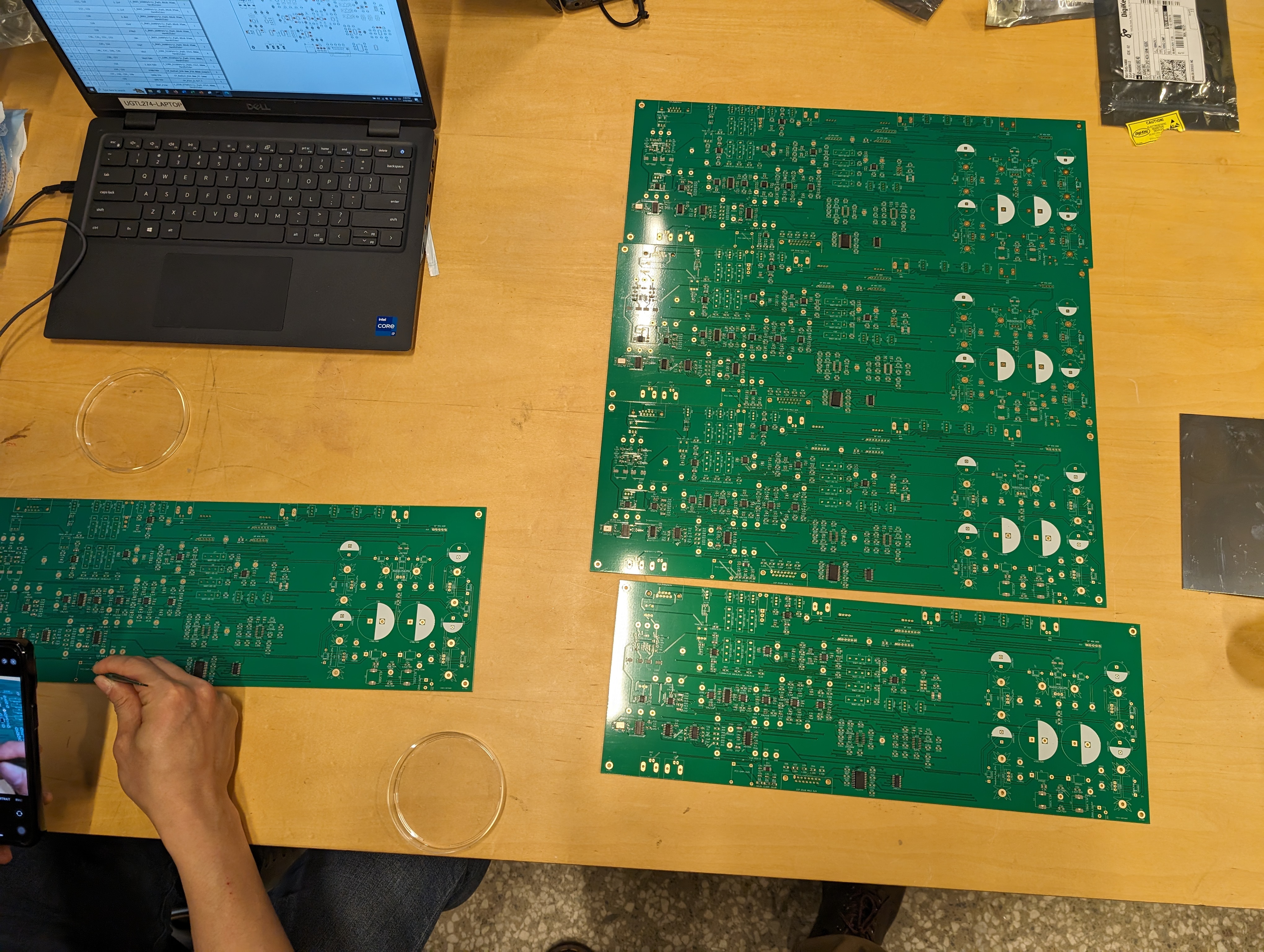 Gaussmeter PCB Bare x5
